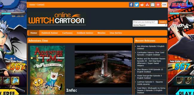 watch cartoons online tv