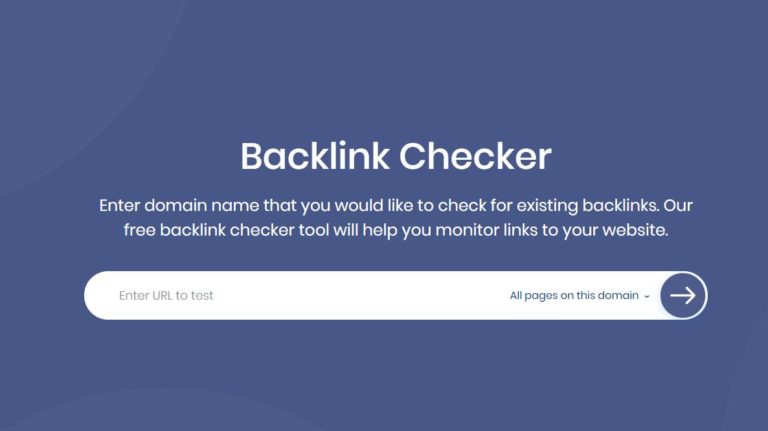 check backlinks free